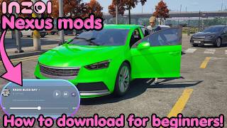inZOI Nexus MODS How To Download Guide | Testing The NEW Radio Car MOD OMG ITS SO COOL😍
