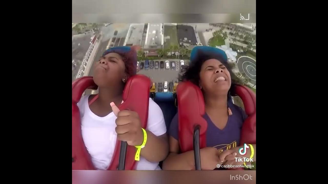 Why Do People Pass Out On Slingshot Ride People passing out #2|funny slingshot ride passing out completion 😂 #
