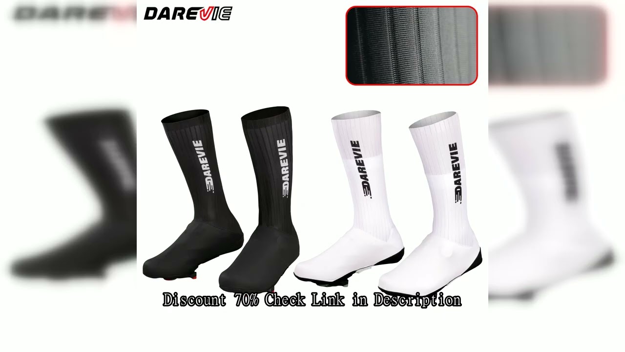 DAREVIE AERO Cycling Shoes Cover Anti-Slip Waterproof Aero Overshoes Cycling Windproof Aero Bike Sho