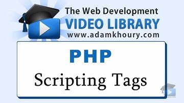 PHP Tutorial - PHP Script Tags For Beginners