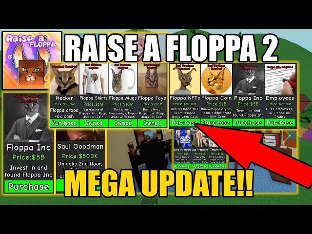 Update 2.5 - Big Floppa The Game 2 by Benron06