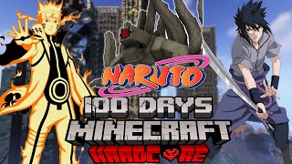 I Spent 100 Days In Naruto Minecraft