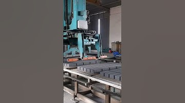 Flawless Cubing and Transfer Flow #smartblockline #concreteblocks #automation