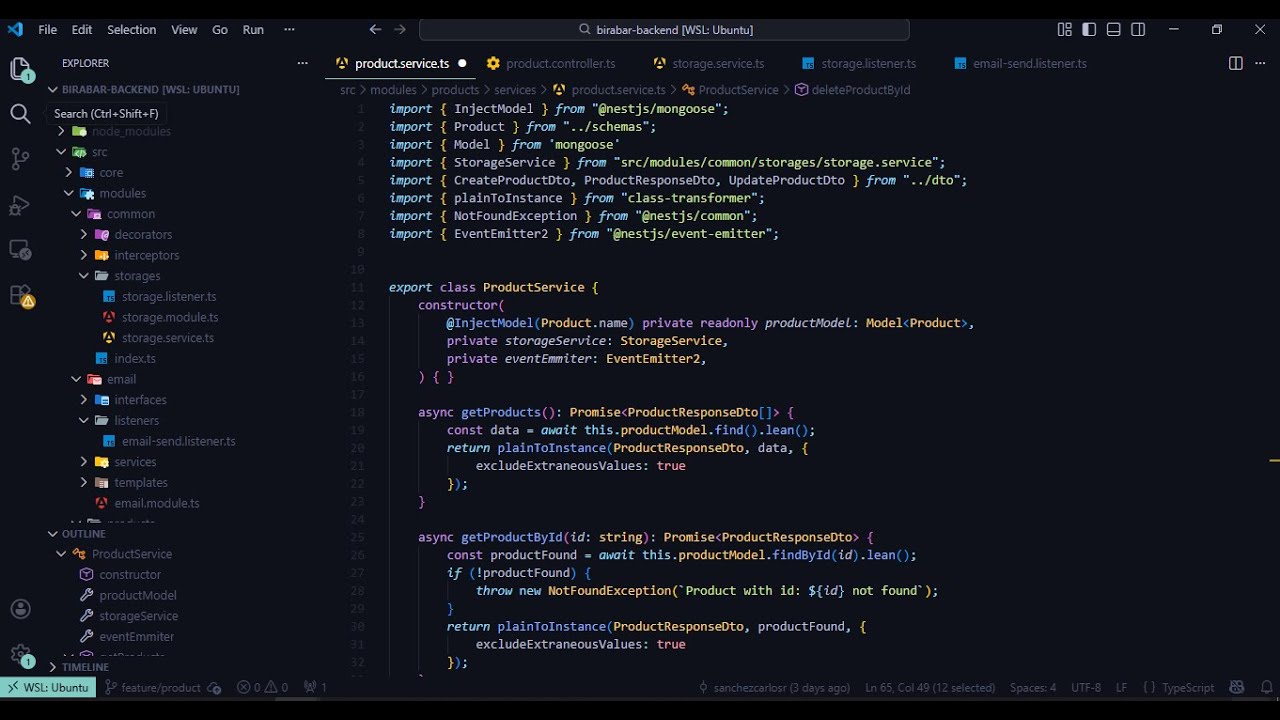 Event driven architecture  - example of deleting images from Cloudinary