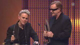Depeche Mode - Récompense aux Echo Awards 2010.avi