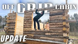 Log Cabin Update: Building An Off Grid Log Cabin In The North Maine Woods