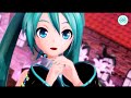 HD PS4 The Name of The Sin 罪の名前 (Tsumi no Namae) HD Project DIVA X Hatsune Miku PLAY STATION 4