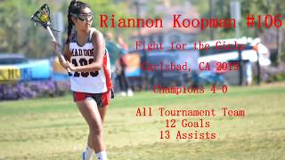Riannon Koopman - Mad Dog Class Of 2024 - Fight For The Girls Champions