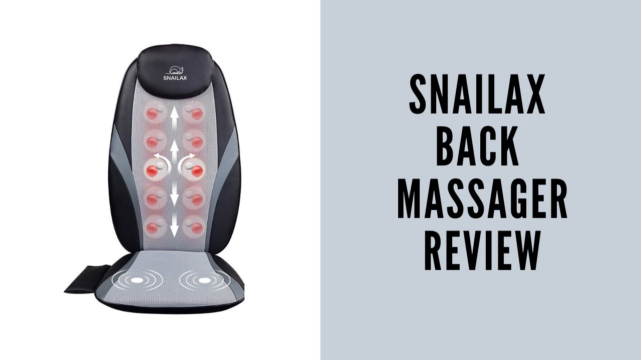 Snailax Massage Seat Cushion with Heat Review 