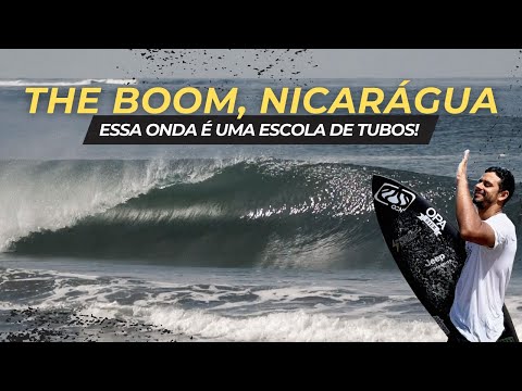O MELHOR BEACH BREAK DA NICARÁGUA?! // Busy Surfing...