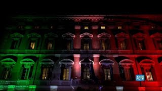 La Costituzione compie 75 anni, Palazzo Madama si illumina con il Tricolore