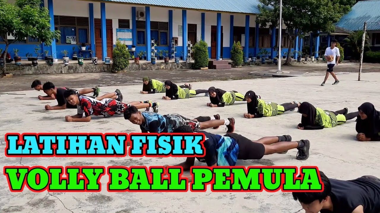 Latihan fisik voli, SMP N 9 BATAM