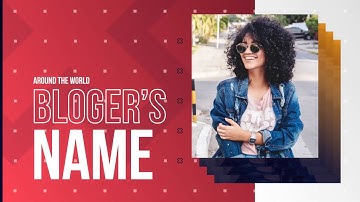 Vlog Intro / Youtube Channel / Travel Blog Opener / Dynamic Typography - After Effects Template