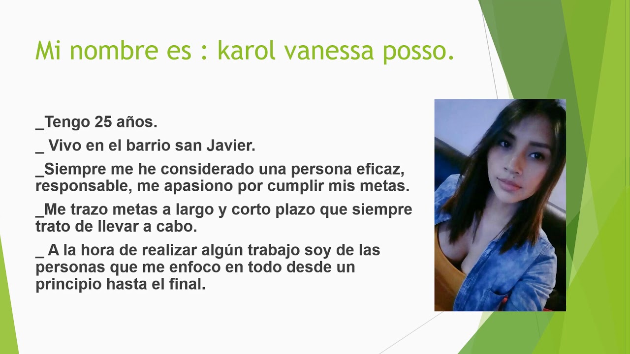 MI PORTAFOLIO Karol Vanessa Posso