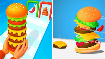 Burger Master VS Burger Run All Levels Speedrun Gameplay walkthrough Android ios video 2025