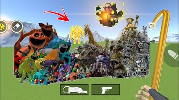 Nextbots in playground updated zoochosis poppy playtime zoonomaly scientist 😱 chasing nextbots 🔥