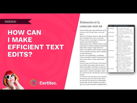 How can I make efficient text edits?