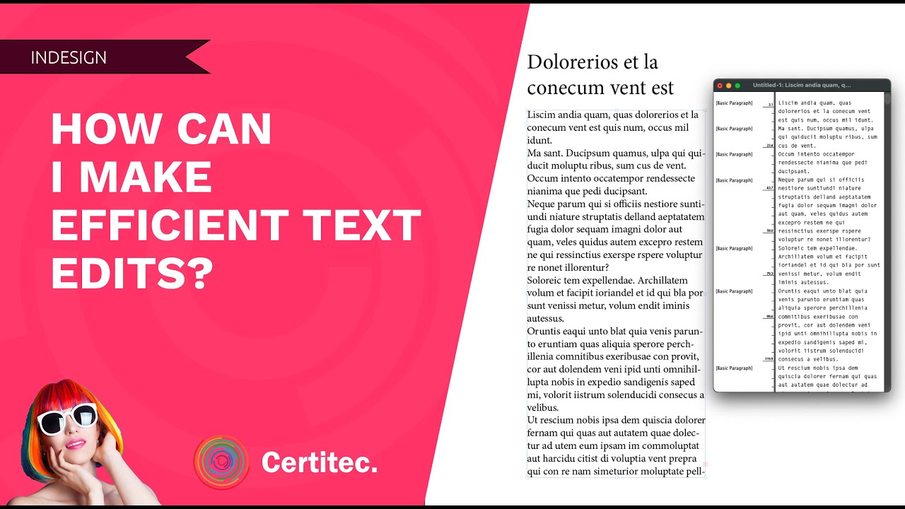 Efficient Text How can I make efficient text edits? - YouTube