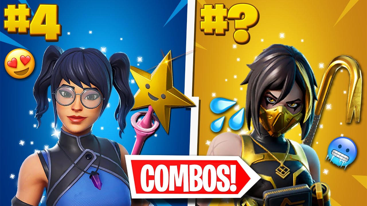 10 TRYHARD Skin Combos In Fortnite (Sweatiest Fortnite Combos Chapter 2 ...