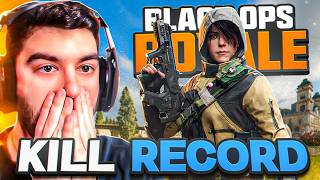 my KILL RECORD on the NEW BLACK OPS ROYALE MAP!