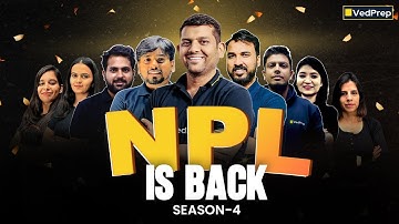 NPL Season 4 is Back! | CSIR NET Dec 2025, IIT JAM 2026, GATE 2026 Aspirants | VedPrep Chem Academy