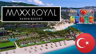 4K MAXX ROYAL KEMER 2023 GOOD RESORT BEACH HOTEL KIRIS ANTALYA TURKEY