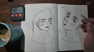 Busy week | Weekly Drawings 8