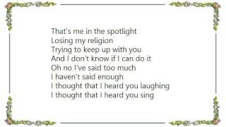 Gregorian - The Gregorian Masterpieces IntroLosing My Religion Lyrics