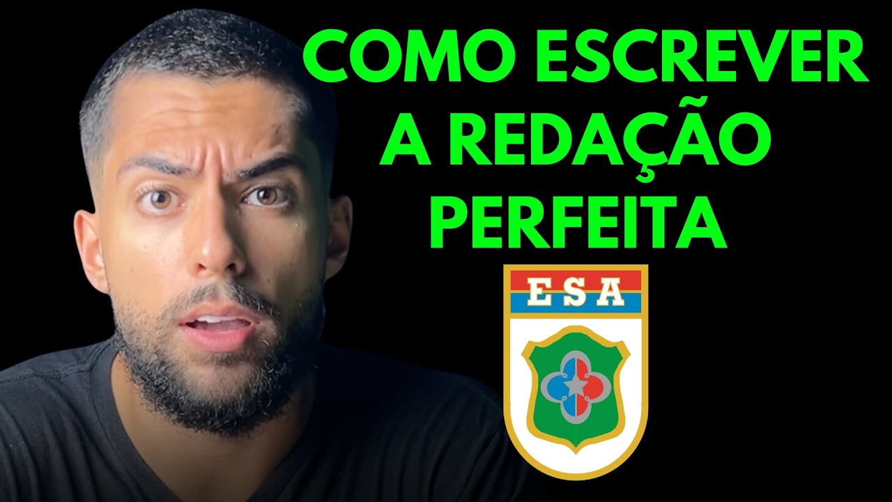 Redação para ESA, método infalível (Passo a passo)