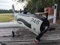 Head Tracking FPV T-28 Stall Crash on Takeoff