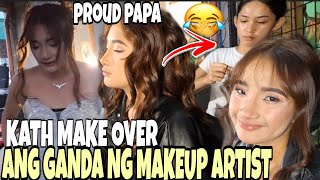 KATH MAKEOVER | GANDA NG ANAK KO.ISANG AMA NA  VERY PROUD  