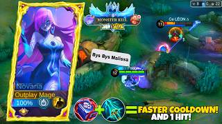 GOODBYE META MALISSA! THIS NOVARIA BUILD EASY COUNTER MALISSA META IN MPL | MOBILE LEGENDS