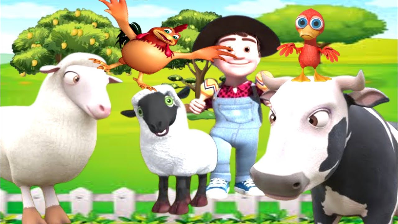El Pollito pío 3d / El Tractor escapando del Toro y el Pollito pio ...