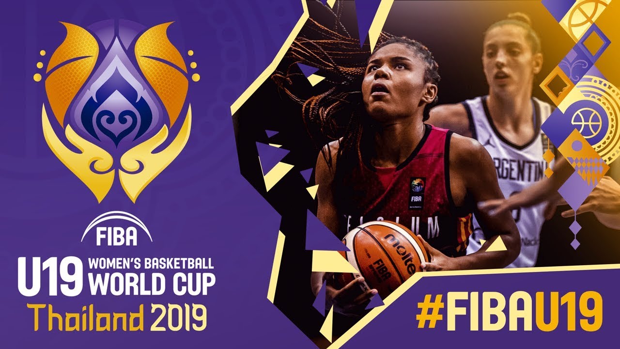 Argentina v Belgium - Full Game - FIBA U19 Women's Basketball World Cup 2019 oceania insignia