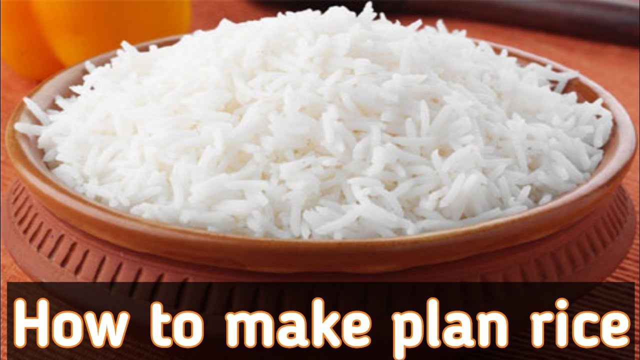 How to cook plan rice recipe | Tip to make boil rice perfectly | - YouTube