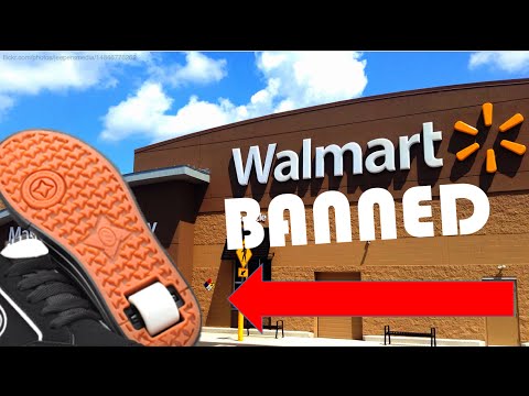 Are Heelys Banned in Walmart?