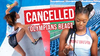 OLYMPIANS REACT TO THE 2020 OLYMPICS BEING CANCELLED