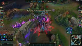 Lissandra Solo Quadra Kill