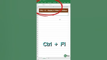 Hide the Entire Excel Interface - Ribbon Menu, Quick Access Toolbar, Status Bar, and More