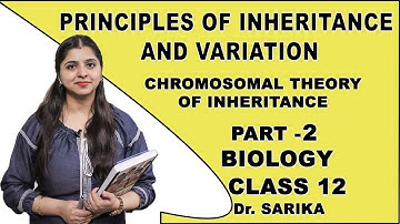 Principles Of Inheritance And Variation | Class 12 Biology | Chromosomal Theory | CBSE | NCERT