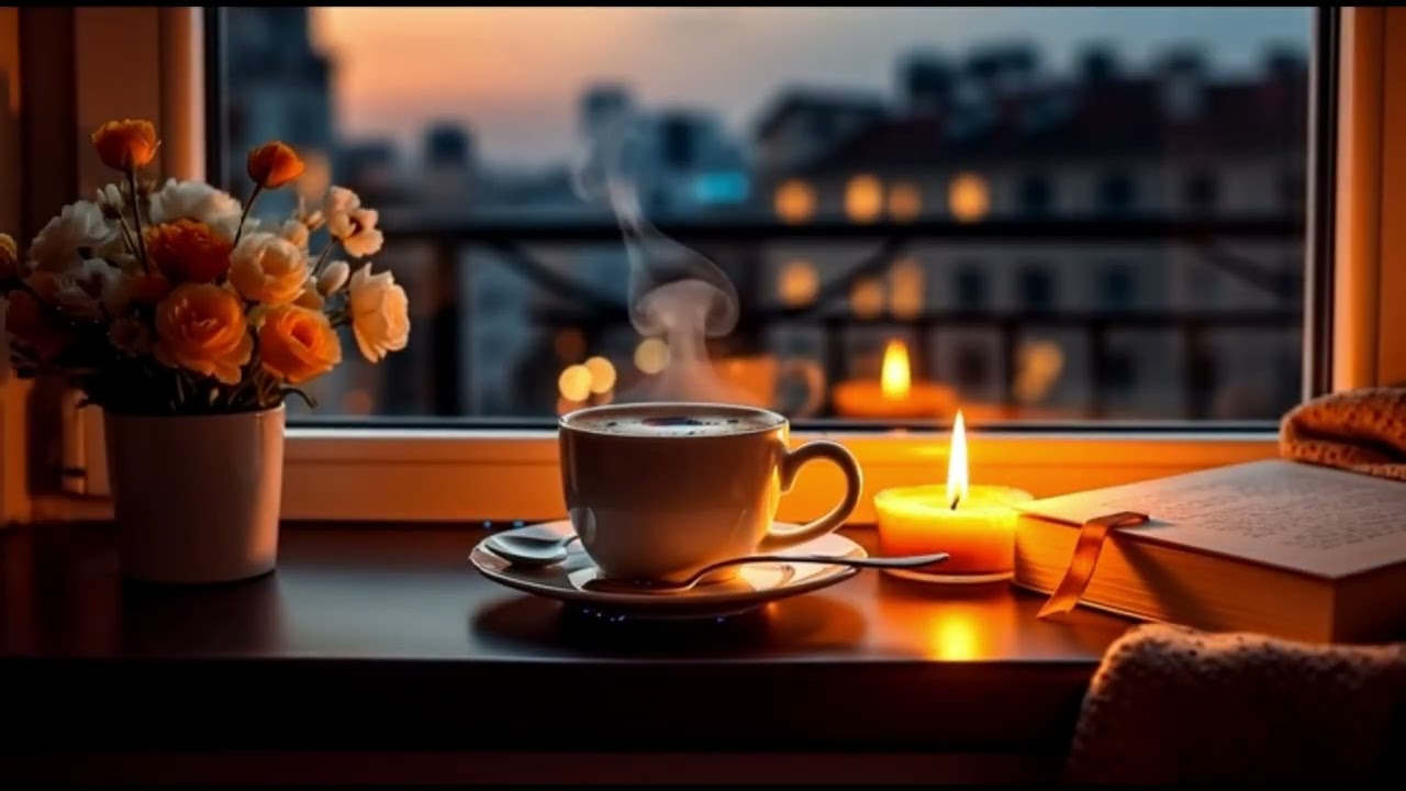 Peaceful Coffee Shop Vibes ☕ Warm Music for Relax & Focus