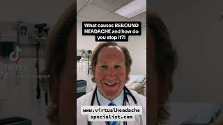 What is rebound headache and how do you stop it?