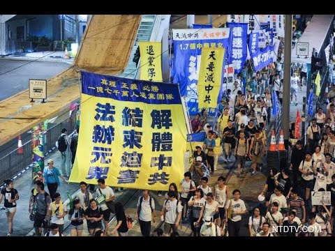 《石涛聚焦》「明日7.1大游行 恐成绝唱」民阵申请（10万人）被拒绝 组织者个人名义进行 抬棺游行恐被国安法 勇武派誓言转入地下「习近平亲手打开-潘朵拉的盒子 灭绝所有与共产邪灵为伍者」（30/06）