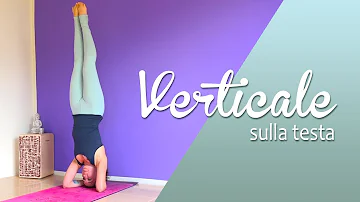 Come fare verticale sulla testa yoga?
