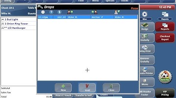 Void a Drop - Focus POS