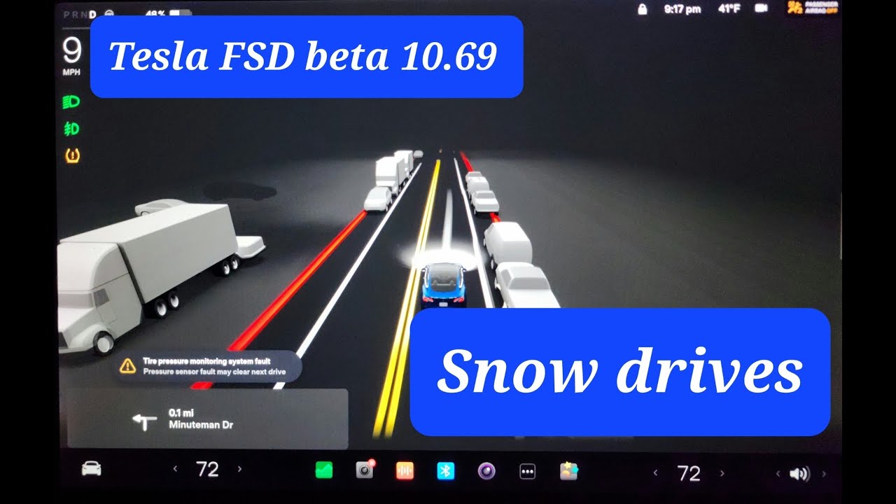 Tesla FSD beta, Full Self Driving ver. 10