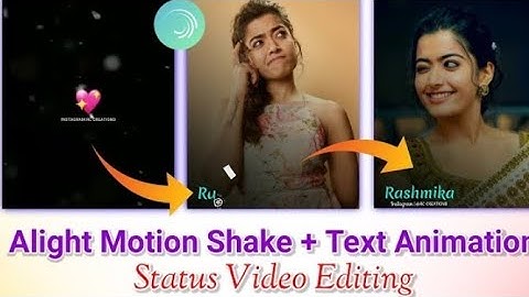 Alight motion shake + squeeze effect status editing🔥 | Shake and squeeze effect