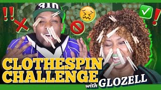 The Clothespin Challenge w/ Glozell!