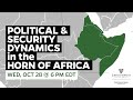 Political and Security Dynamics in the Horn of Africa