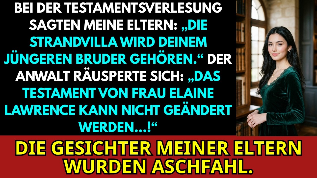 Ich saß in der dritten Reihe der Beerdigung meiner Großmutter, hinter entfernten Cousins, die ich kaum erkannte. Meine Mutter hatte den Platz so arrangiert, dass ich es bemerken sollte. Stunden...